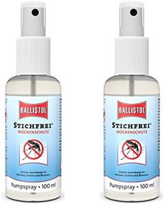 BALLISTOL Stichfrei, 2 Stück a 100 ml Pump-Spray Mückenspray Insektenspray