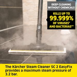 Kärcher SC 2 Steam Cleaner – Compact Home Steam Cleaning Machine