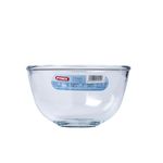 Pyrex Classic Round Glass Bowl Ovenproof and Microwave Safe 1.0 Litre Transparent (Pack of 2)