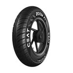 Ceat ZOOM X3 90/100-10 53J Tubeless Scooter Tyre,Standard