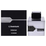 Al Haramain L'Aventure Intense - Cologne for Men - Long Lasting Perfume for Men - Arabian Perfume - Men's Cologne - Woody Amber Perfume - 100 ml