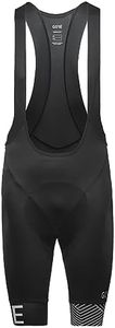 GORE WEAR Men's Standard C5 Opti Bib Shorts+, Black/White, S