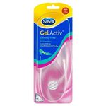 Scholl GelActiv Everyday Heels Insoles - Ultra-Thin, Non-Slip, Gel Heel Insoles for All-Day Comfort - One Size Fits All, 1 Pair