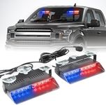 PKINGLAKE 2 in 1 LED Emergency Dash