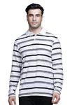 GODFREY Polo Collar Full Sleeve Tshirt for Men