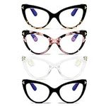 MMOWW Cat Eye Glasses Fashion Cute 