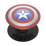 ​​​​PopSockets Phone Grip with Expanding Kickstand, Marvel PopGrip - Enamel Sheild