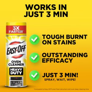 Easy-Off Heavy Duty Oven Cleaner – Powerful Grease Remover
