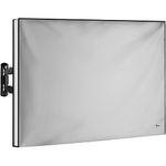 Garnetics Outdoor TV Cover 30"-32" inch - Universal Weatherproof Protector for Flat Screen TVs - Fits Most TV Mounts and Stands - Grey