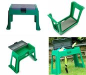 Optimal Products Large Garden Kneeler Stool Seat Chair Portable Tools Storage Gardening Padded Stool UK