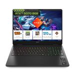 HP Omen, AMD Ryzen 9 8940HX, 8GB RTX 5070, 24GB DDR5(Upgradeable) 1TB SSD, 165Hz, 2k WUXGA, 3ms, 400 nits, 16''/40.6cm, Win11, M365* Office24, Black, 2.44kg, ap0182AX, RGB, AI Gaming Laptop