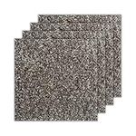 Smart Squares in A Snap Premium Soft Padded Carpet Tiles 18x18 Inch, Seamless Appearance, Peel and Stick for Easy DIY Installation, Made in the USA (10 Tiles - 22.5 Sq Ft, 783 Ironside)