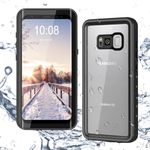 YMCCOOL Galaxy S8 Waterproof Case, Full Protective Shock/Snow/Dirtproof With IP68 Certified Waterproof Case for Samsung Galaxy S8 5.8inch