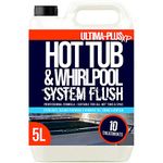 ULTIMA-PLUS XP Hot Tub and Whirlpool System Flush - Deeply Cleans to Remove Dirt, Bacteria & Grime From Pipework - Easy to Use Formula (5 Litres)