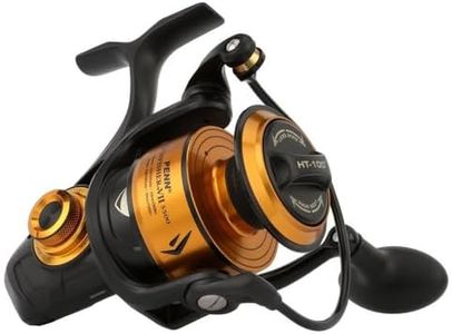 PENN Spinfisher VII 4500 Saltwater Spinning Reel, Right/Left Handle Position, IPX5 Seal, HT-100 Front Drag, Superline Spool, Precise CNC Gear Technology