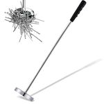 Rechabite Telescoping Magnetic Sweeper Pickup Tool, Screws Parts Finder with 35LB Pull Capacity, Retractable 8.7" to 34" with One Whole Strong Magnet on Bottom, Pick up Nails, Screws, and Metal Scraps