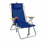 Rio Brands Wear-Ever Backpack Chair, Blue