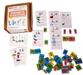 MFM Toys Magnetic Phonic Word Builder Tiles (Understanding Pronunciation) Ages 6+ | 190 Magnetic Tiles | (Does Not Include Magnetic Board),for kids