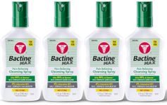 Bactine MAX First Aid Spray - Pain Relief Cleansing Spray with 4% Lidocaine - Numbing Lidocaine Kills 99% of Germs - Pain + Itch Relief for Minor Cuts & Scrapes, Burns & Bug Bites - 5oz, 4 Pack