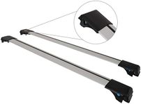 Aintier Roof Rack Side Rails Cross Bars for for BMW X5 2004-2013 Crossbar Roof Cargo Rack Luggage-Fits Side Rails Models ONLY
