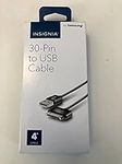 Insignia - 4ft 30-pin Charge-and-sy