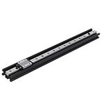 Aluminum Rail Black Type 12H Linear Guide Rail Printer Linear Rail 12H Guide Rail Slider Linear Rail Linear Guideway Rail Linear Slide Rail Linear Brakes (400mm)