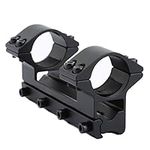 High Porfile 1" 25.4mm Dual Ring Scope Rifle Mount Base with 11mm Dovetail Rail