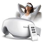 RENPHO Eyeris1 Eye Mask with Heat & Remote, Bluetooth Music, Wireless Sleep Mask for Improve Sleep, Rechargeable Eye Care Machine, Eye Beauty Device for Eye Relaxation, Birthday Gifts for Women Men