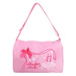 Azonelife Girls Ballet Dance Bag, Children Ballet Shoulder Bag Gymnastics Sports Bag Tote Crossbody Ballet Dance Duffle Bag for Ballerina Dancer