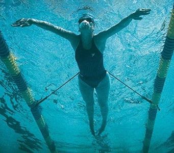 NZ Manufacturing StretchCordz Stationary Swim Trainer, in-Place Resistance Swim Training
