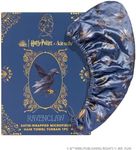 Kitsch x Harry Potter Satin Wrapped Microfiber Hair Towel Wrap for Women - Anti-Frizz Quick Dry Hair Towels, Super Absorbent Microfiber Towel for Hair, Hair Drying, Hair Turban Towel - Ravenclaw