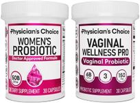 Physician's CHOICE Feminine Power Duo Bundle - Vaginal Probiotic + Womens Probiotic