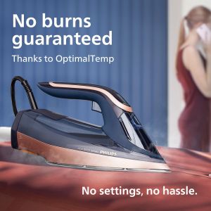 Philips Azur 8000 Steam Iron – Powerful Steam, Precision Tip