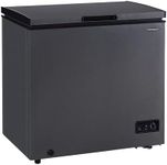 Frigidaire Chest Deep Freezer, 7 Cu. Ft. Capacity, Granita Rugged Design-Adjustable Thermostat-Removable Vinyl Coated Wire Basket-Easy Defrost Drain