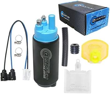 HFP-384-U-P Fuel Pump OEM Replacement for Kawasaki Vulcan 1500 Classic/Drifter/Mean Streak/Nomad Fi VN1500/1600 Mean Streak VN1600 EFI Replaces 49040-0012, 49040-1066, 49040-1074 scooters Fuel Pump and Install Kit