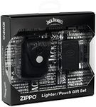 Zippo Jack Daniel's Lighter and Pouch Gift Set