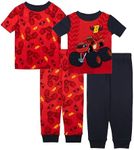 Nickelodeon Boys' 4-Piece Snug-fit 