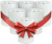Crystal Quest Shower Filter Replacement Cartridge - Removes Chlorine and Contaminants for Cleaner Water - Durable BPA-Free - Built in the USA - Fits Crystal Quest Shower Filters [Pack of 6]