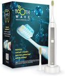 Silk'n Electric Toothbrush for Adults | ToothWave | Rechargeable Power Toothbrush Effective Against Tartar and Plaque | Removes Stains and Makes Teeth Whiter | Suitable for Sensitive Teeth