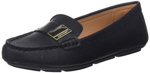 Calvin Klein Women's Lisa Loafer Flat, Black, 6 UK