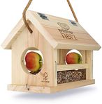 Bird Feeder House - Hanging Bird Ta