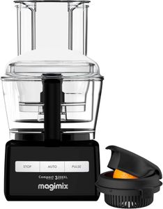 Magimix 3200XL Food Processor – Black, Compact Kitchen Appliance