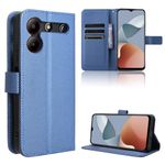 Compatible with ZTE Blade A54 Leather Case Cover,PU Leather flip Cover Compatible with ZTE Blade A54 Case Cover Blue