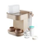 Tommee Tippee Limited Edition Nutmeg Perfect Prep Pro Machine, Formula Powder Dispenser & Baby Bottle Maker with Antibacterial Water Filter & Personalised App Support