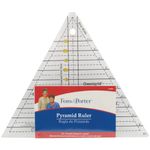 Dritz Fons & Porter Pyramid Ruler, 1 to 6 inches, Original Version