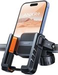 ANXRE Bike Phone Holder Mount [2024 Camera Friendly＆1s Lock] Handlebar Motorcycle Phone Mount Cell Phone Holder for Bicycle Electric Scooter Motorcycle Mount Compatible with 4-7" iPhone Android