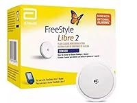 Abbott Freestyle Libre 2 Sensor Pack of 2 for diabetes monitoring CGM for UK, white