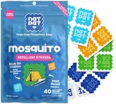 NATPAT BuzzPatch Mosquito Patches for Adults - Plant-Based Mosquito Patches, Non Toxic - The Original All Natural Citronella Essential Oil Insect Patch(40 Pack)