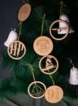 Harry Potter Xmas Ornaments – Pack of 8 - Christmas Decoration Charms - Mom's Charm