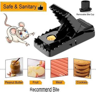 Uwenkjie Large Rat Traps 4-Pack – Heavy Duty Rodent Control